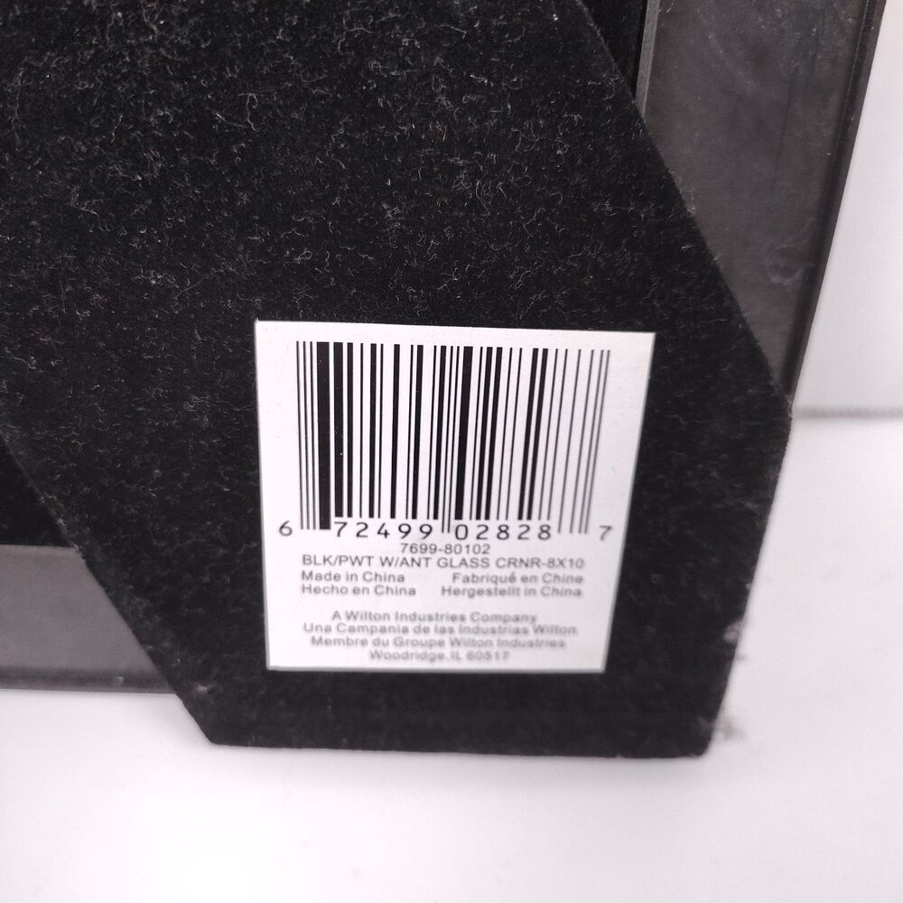 Wilton Large Silver Tone Ornate Art Deco Picture Frame Pewter - Picture 8 of 8